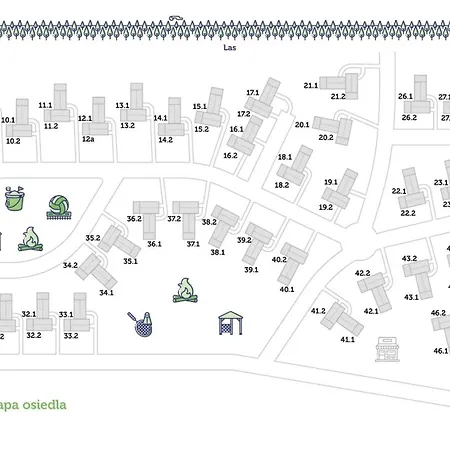 別荘 Na Kaszubach 27-1 - Ostoja Bukowo *