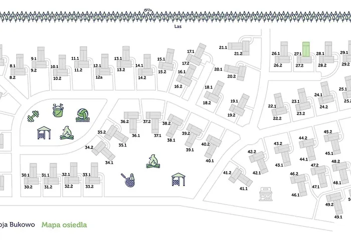 Semesterbostad Na Kaszubach 27-1 - Ostoja Bukowo *